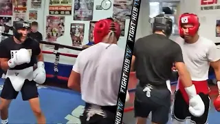 Teofimo Lopez LEAKS Rolly Romero SPARRING BEATDOWN after DISS to De La Hoya!