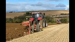 Case & Kverneland Ploughing October 2020