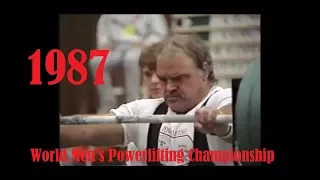 World Powerlifting Championship 1987, Fredrikstad / NORWAY