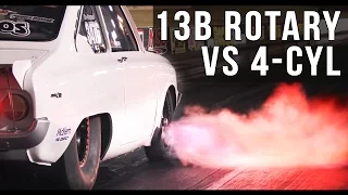 Turbo Compacts - 13B Rotary vs 4-cylinder