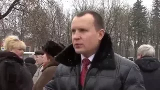 Город Псков от 24.02.2016 # Митинг радиозавод