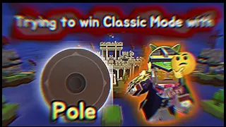 Trying to win Classic mode with Joystick || Bedwar || BlockmanGO