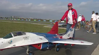 Mikojan MIG-29/Микоян-Гуревич МиГ-29 Vitaly Robertus RC Scale Model Jet Training Day Rongcheng