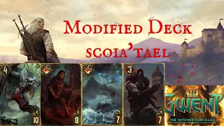 33: Gwent the Witcher Card Game, Scoia'tael modifiziertes Deck, Deutsch, Symbiose Deck "Gifted"