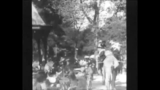 1896 - Caravane au Jardin d’Acclimatation (caravan at the Jardin d’Acclimatation) - Joly-Normandin