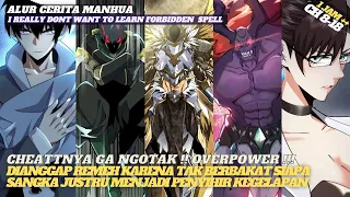 TERLALU OVERPOWER !!! PENYIHIR KEGELAPAN KANG CHEATERR ( CH 8-18 ) | ALUR CERITA MANHUA