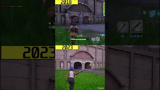 Fortnite 2018 Unreal Engine 4 vs 2023 Unreal Engine 5 Original Map Graphics Comparison