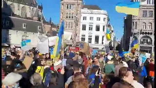 У Нідерландах проходить багатотисячний мітинг проти війни в Україні