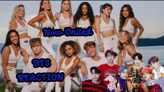 BTS reaction Now United Wave Your Flag Performance (Criança Esperança)