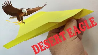 How to Make the Best Paper Airplane for Distance - The Desert Eagle