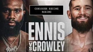 JARON ENNIS FIRST OFFICIAL TITLE DEFENSE vs CODY CROWLEY