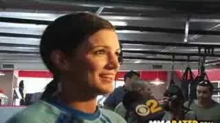 Gina Carano Media Workout Video