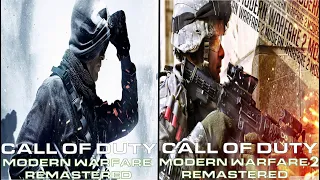 Call Of Duty Modern Warfare Remastered vs Modern Warfare 2 Remastered | Direct comparison