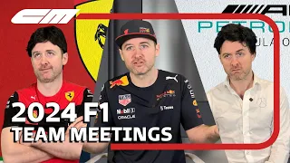 NEW season, new strategies, new SKETCHES! F1 Teams meetings are G0.0