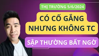 Có cố gắng nhưng không thành công. Chứng khoán hôm nay | Nhận định thị trường