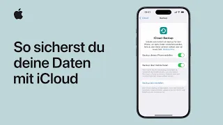 So erstellst du ein Backup deines iPhone in iCloud | Apple Support