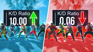 LOW KD PLAYERS VS HIGH KD PLAYERS (DOES KD MATTER) - RAINBOW SIX SIEGE
