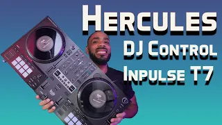 Hercules DJ Control Inpulse T7, compared to Roland 707m!