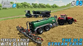 Wheat harvest, straw for heat power plant, slurry spreading | The Old Stream Farm | FS 22 | ep #85