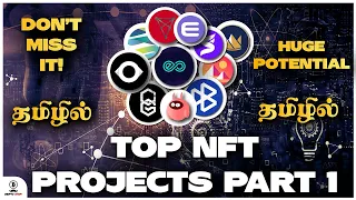 TOP NFT PROJECTS PART 1; HIGH POTENTIAL NFT PROJECTS in Tamil | Crypto Tamilan