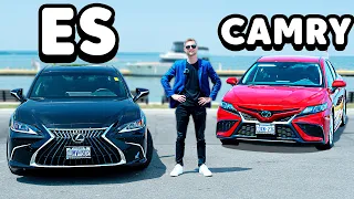 2023 Lexus ES vs Toyota Camry Full Review: Biggest Differences and Updates