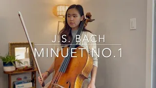 Minuet No. 1 (Cello Play Along) | Suzuki Cello Book 2