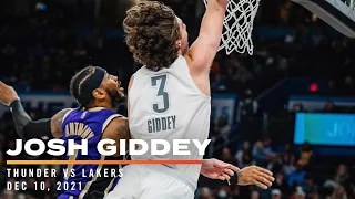 Highlights | Josh Giddey vs Lakers 12/10/2021