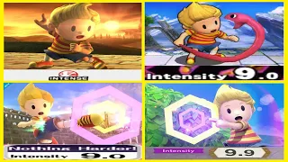 All Super Smash Bros. Classic Modes (Brawl to Ultimate) with Lucas (Hardest Difficulty)