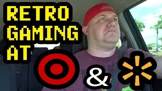 Looking for RETRO GAMING stuff at Target and Walmart!