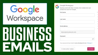How To Set Up Google Workspace Business Emails (2024) Full Guide