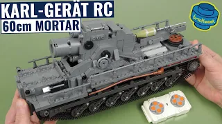 First Shooting Karl-Gerät With RC Functions - Mould King 20028  (Speed Build Review)