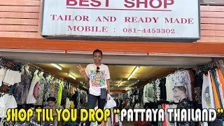 Black Couple grabs a outfit in Pattaya, Thailand