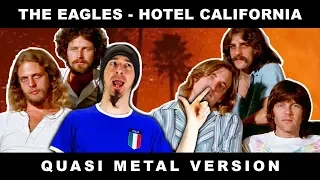 HOTEL CALIFORNIA... but it's METAL [The Eagles #PunkGoesPop Cover | Marca Canaglia]