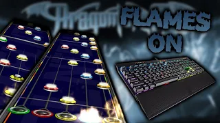 THROUGH THE FIRE AND FLAMES KEYBOARD FIRST EVER 100% FC!