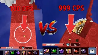 Autoclicker 999 CPS VS Autoclicker 100 CPS In BlockmanGo BedWars | blockman go