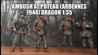 Model Kit Ambush at Poteau (Ardennes 1944) Dragon Scale 1:35