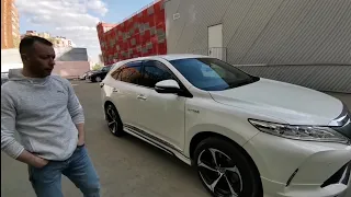 Заказал TOYOTA HARRIER HYBRID PROGRESS METAL LEATHER PACKAGE с аукциона Японии за 2.720 руб в Москве