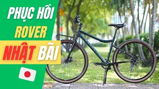 Bánh 27.5 vào sườn 26 ? Phục hồi xe đạp Nhật Bãi | Rover