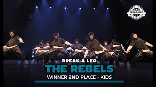 The Rebels | 2nd Place | BREAK A LEG 2024 | Kids | Meervaart | Crew Competition