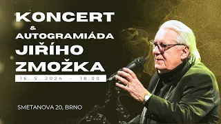 Koncert & autogramiáda Jiřího Zmožka | Čt 16.5.2024 | Baptisté Brno