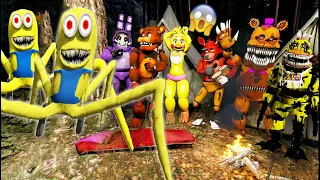 Animatronics CAMPING! HORROR Story! GTA 6 Mods FNAF Multi Pulti Scary Stories