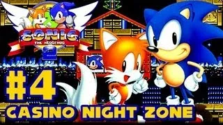 Sonic the Hedgehog 2 Genesis - (1080p) Part 4 - Casino Night Zone