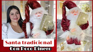 FÁCIL Y RÁPIDO HERMOSO SANTA NAVIDEÑO