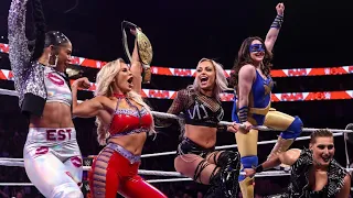 Team Liv Morgan vs. Team Becky Lynch - 8-Woman Tag Team Match: Raw, Nov. 29, 2021