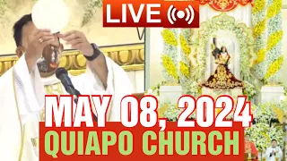 QUIAPO CHURCH LIVE MASS TODAY REV FR DOUGLAS BADONG MAY 08,2024