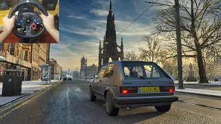 Volkswagen Golf GTI MK1 - Forza Horizon 4 - Logitech g29 + Shifter Gameplay