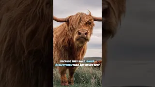 Highland Cow | The Cutest Cows Ever #shorts