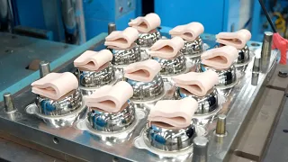 The amazing process of making the safest silicone kitchenware. A Korean silicone factory