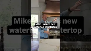 Mike Holmes shows his new countertops #mikeholmes