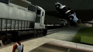 Crazy Trains Mod in GTA SA Definitive Edition